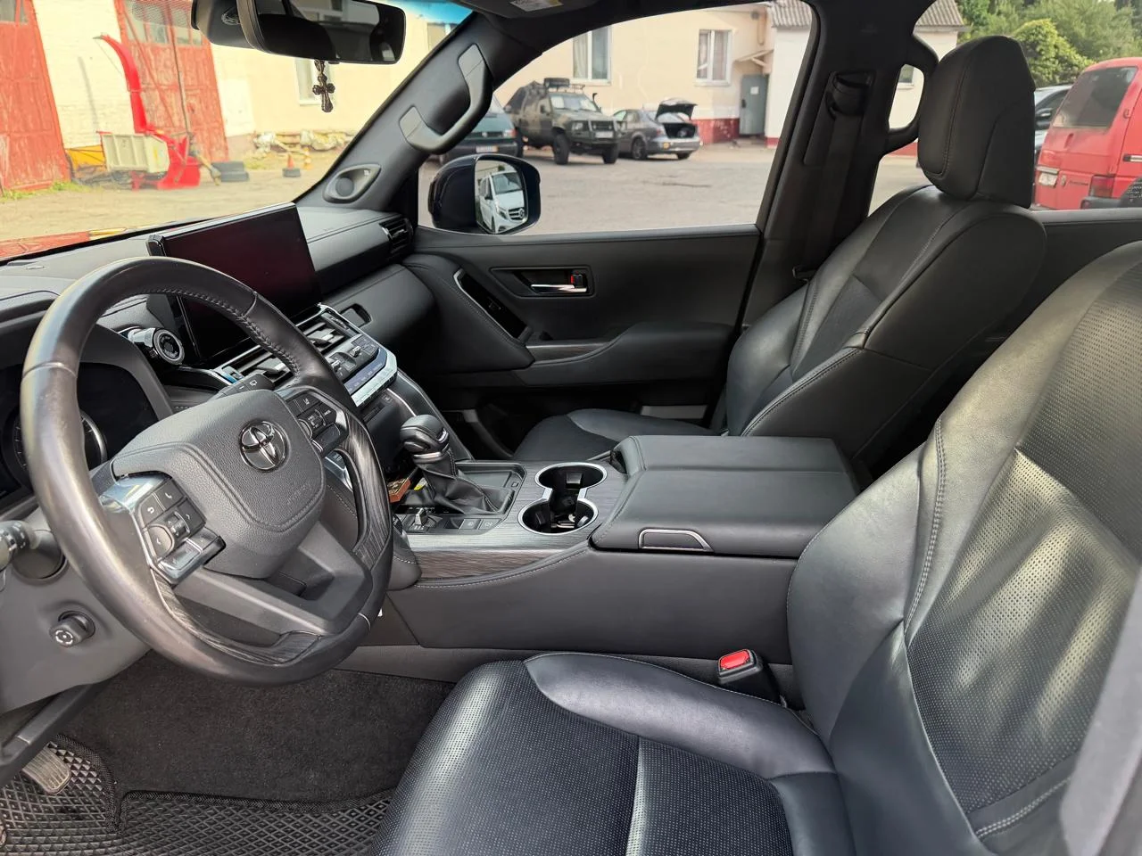 Driver seat of Toyota Land Cruiser 300